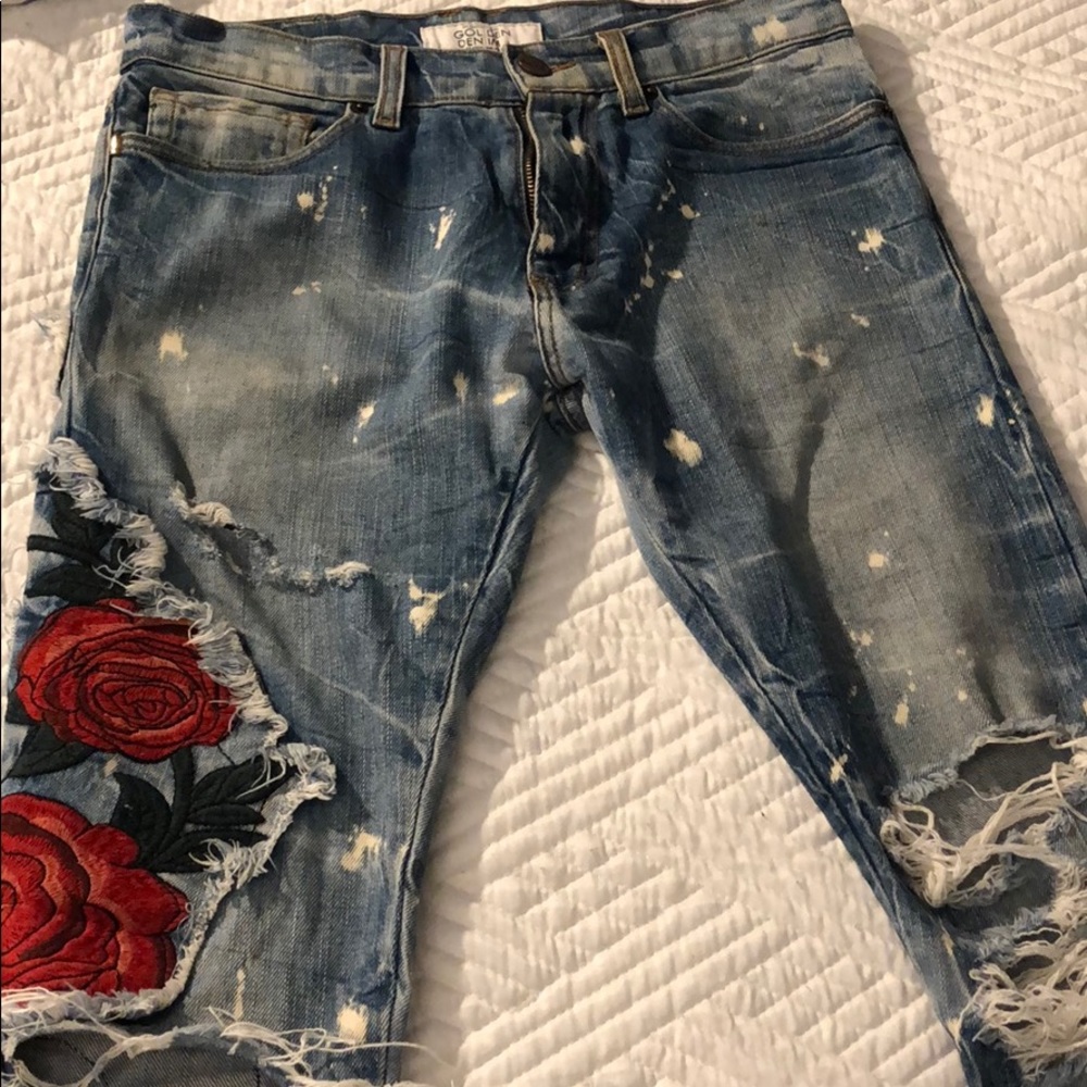 Men’s Golden Denim Jeans